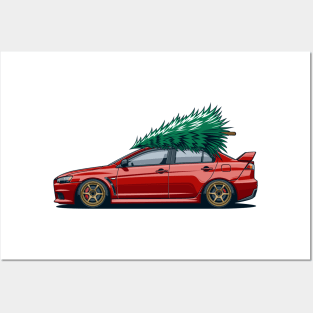 Evo X Posters and Art